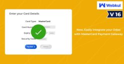Odoo Website Mastercard [Migs] Payment Acquirer Manage all your events in a calendar form view in Odoo!! Odoo Website Mastercard [Migs] Payment Acquirer enables your customers to make a safe and secure online payment on the Odoo website itself. They can just log in to their Mastercard [Migs] account and use the details saved into their accounts. Buyers will be redirected to the payment server site for making payment. Information user-guide User Guide https://webkul.com/blog/ Why Mastercard [Migs] Payment Acquirer? Because it is one of the most secure and reliable payment methods Real-Time online payment process. A hassle-free process for customers to easily pay for their purchase with full security. How can you make the most out of this plugin? A secure and trustworthy payment gateway for your customers. Customers will save their hard-earned money from cyber-frauds. Get your Odoo store a large amount of customer traffic. Lets you build trust and leads towards more sales. Benefits Mastercard [Migs] is the most used payment gateway worldwide as it is safe and trusted by many users The smooth payment method attracts new users resulting in increased sales Generates a sense of security in your valuable customers and helps to retain them. Increases customers' trust thus, generating more traffic on your Odoo website. Highlited-Features Not found Provide Website payment options. Not found Provide Quotation payment options. Not found Provide Invoice payment options. Not found It majorly Supports Visa, MasterCard for payment. Not found It handles direct payouts to your bank account. Not found Redirected to the payment server site for payment. Detailed Features List Enable Mastercard [Migs] payment gateway on your Odoo website Facilitates single step integration of Mastercard [Migs] with Odoo website. The customers can pay using Mastercard [Migs] for their Odoo website orders. You can enable this reliable payment gateway on your Odoo website and provide ease to your customers. Safe and reliable payment gateway It is one of the safe and secure online payment gateways. Provides smooth end to end payment flow. Customers are redirected to the payment site easily It handles direct payouts to your bank account. Buyers will be redirected to the payment server site for making payment. Support different cards for payment from customers Mastercard [Migs] payment gateway supports Mastercard,Visa,Maestro and many other cards for payment from customers. Mastercard [Migs] payment gateway, provides better security management using card verification code. Website View